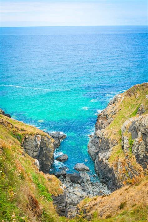 Landscape in Cornwall, England Stock Image - Image of cornwall, landmark: 124096709