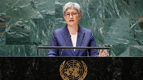 Penny Wong's UN General Assembly speech addresses Russia, climate and 'existential threats ...