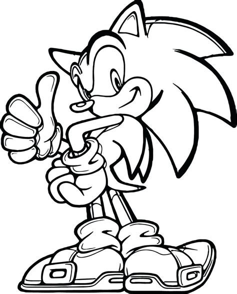 Sonic The Hedgehog Coloring Pages To Print ~ Coloring Pages