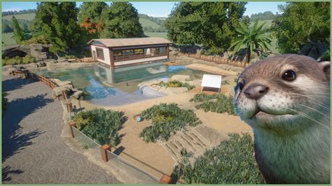 🦦Asian Small-Clawed Otter habitat | Amalfina Zoo | Planet Zoo ...