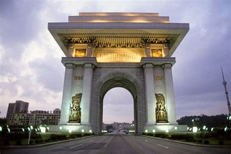 Arch of Triumph in Pyongyang, North Korea | Arch, Triumph, Architecture