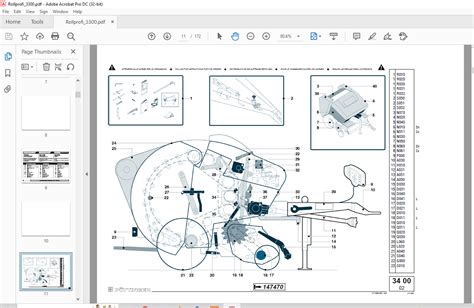 Pottinger Tractor ROLLPROFI 3300 Spare parts list Manual - PDF DOWNLOAD ...