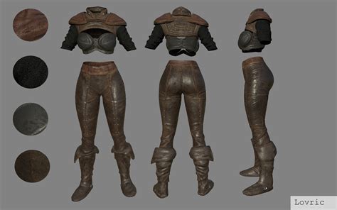 ArtStation - Leather Armor