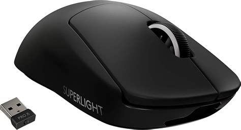 Logitech G Pro X Superlight Wireless Gaming Mouse, Black: Mice: Amazon ...