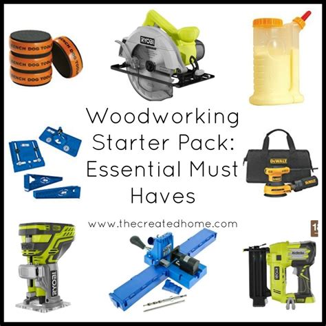 Woodworking power tools must have