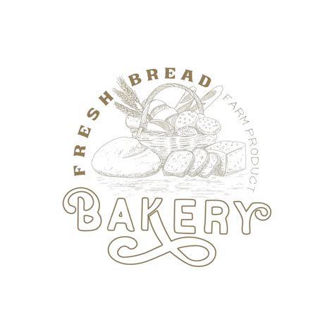 Bakery Emblem In Engraved Style Emblem Store Outline Vector, Emblem, Store, Outline PNG and ...
