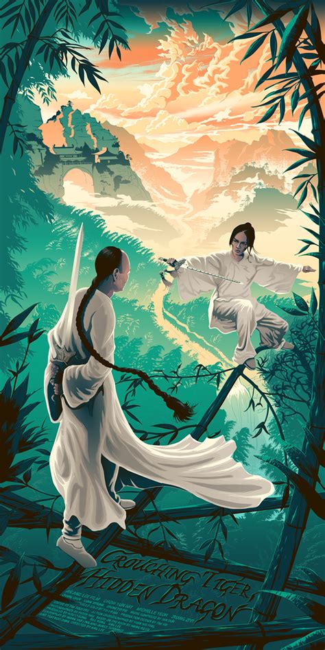 ‘Crouching Tiger, Hidden Dragon’ | Poster By Pete Lloyd