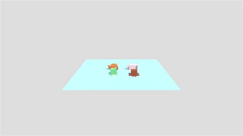 pixel animals - 3D model by ameliarusso04 [907c87a] - Sketchfab