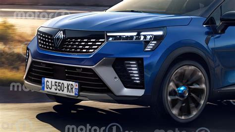 Renault Captur Facelift Rendered With Clio-Inspired Front End