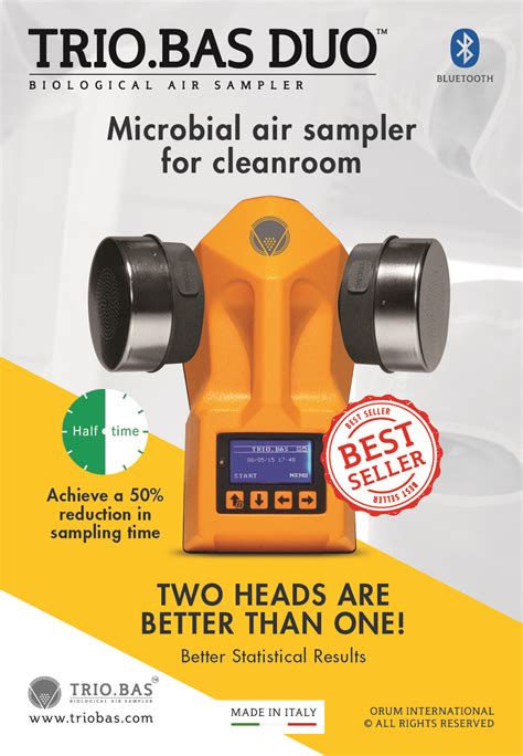 AROUND LAB NEWS / EN » Application Note – Bioaerosol N.33 – Correct aseptic sampling during air ...