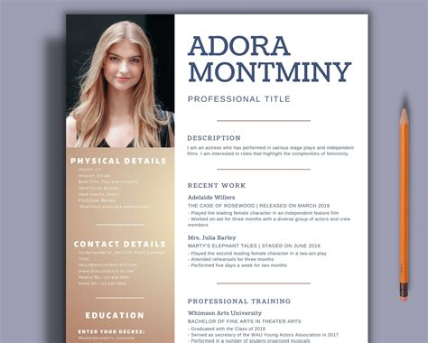 Free Resume Word Template 2024 - Joice Margarita