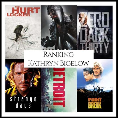 Kathryn Bigelow Movies | Ultimate Movie Rankings