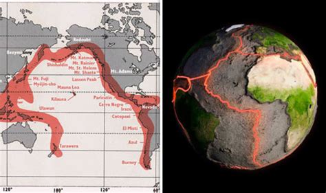 Ring of Fire map: Countries in the Ring of Fire - why so many ...