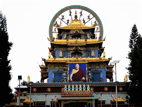 Just About Everything: Tibetan Buddhist Monastery in Karnataka, India