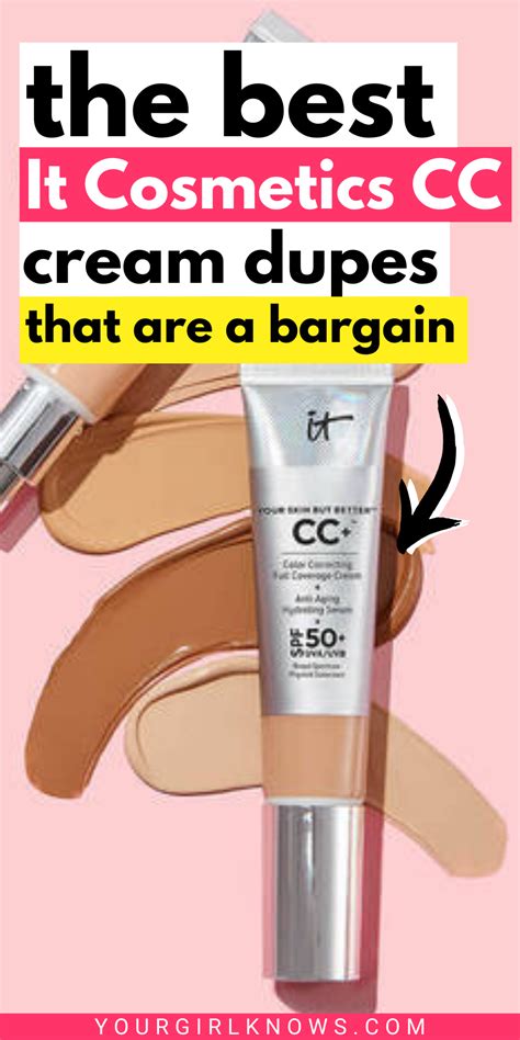 7 it cosmetics cc cream dupes that are a clear bargain – Artofit