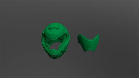 Doom Slayer helmet - Download Free 3D model by George Moussa ...