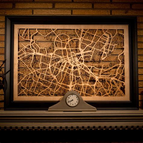 Hometown Map Wood Cutout - This Year's Best Gift Ideas