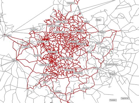 Service Frequency in German Railway Network | Download Scientific Diagram