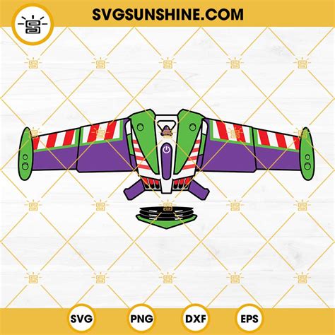 Buzz Lightyear Costume Wings SVG, Buzz Lightyear Shirt SVG, Toy Story ...