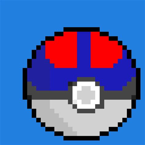 Great ball pixel art by Rameball on DeviantArt