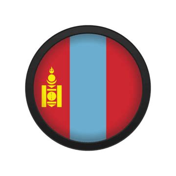 Mongolia Flag Button With Dotted Map Pattern Show Dictionary Explore Vector, Show, Dictionary ...