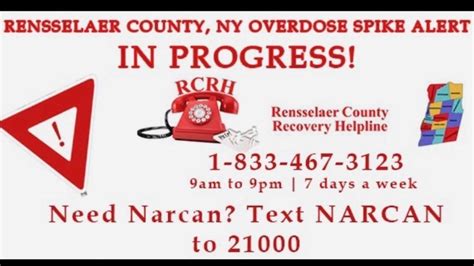 Rensselaer County issues health alert amid spike in fatal overdoses