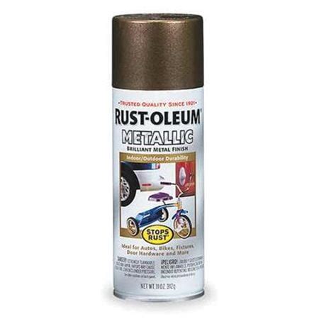 Rust-Oleum Metallic Spray Paint 11 oz. antique brass - Walmart.com - Walmart.com