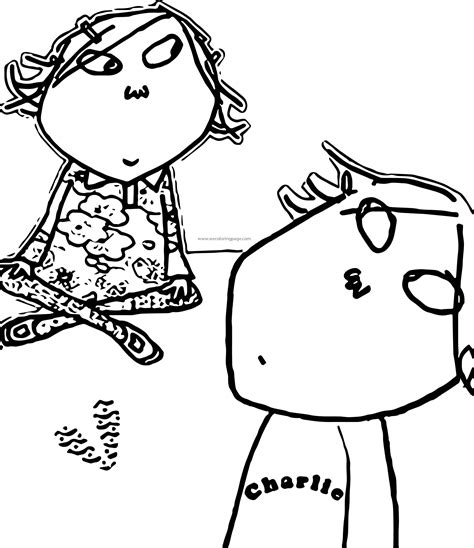 Charlie And Lola Coloring Page 16 – Wecoloringpage.com