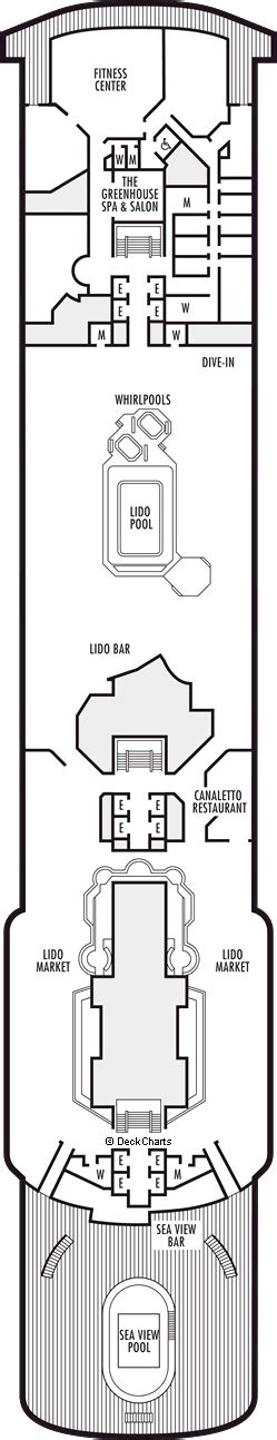 Holland America Volendam Deck Plans, Ship Layout & Staterooms - Cruise ...