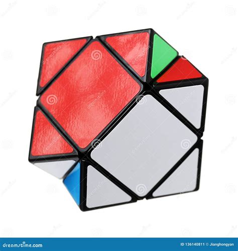 Triangle Rubik`s Cube In A Shape Of A Pyramid Editorial Photo - Image ...