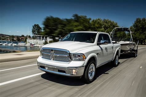 2017-Ram-1500-Laramie-EcoDiesel-front-three-quarter-in-motion - The ...