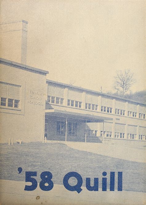 1958 yearbook from Franklin Regional High School from Murrysville, Pennsylvania for sale