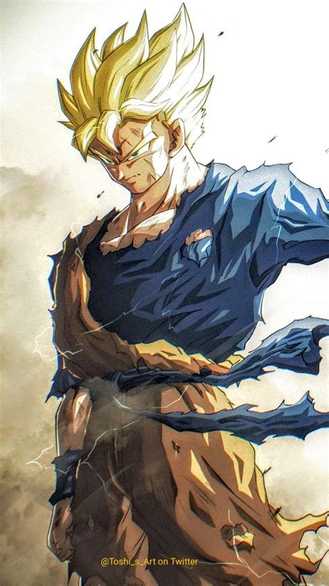 Future Gohan by Toshi_s_art | Anime dragon ball goku, Dragon ball painting, Dragon ball art goku