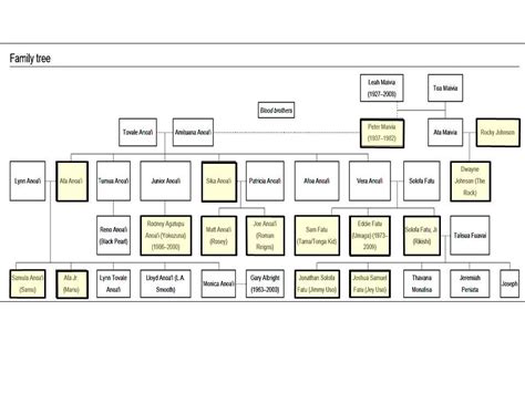 The Anoa'i family | Roman reigns family, Family tree, Roman reigns