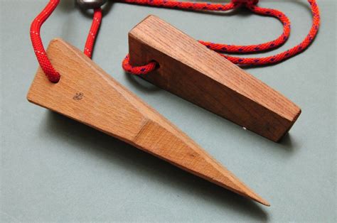 Pin by Vintage Climbing on Wooden climbing pitons | Leather bracelet, Wooden wedges, Leather