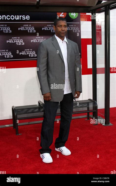 Denzel Washington Los Angeles Premiere of 'The Taking of Pelham 123' at ...