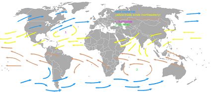 Doldrums On A Map