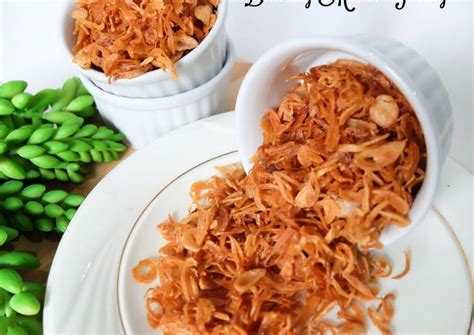 Resep Bawang Merah Goreng oleh Seruni Puspa Indah - Cookpad