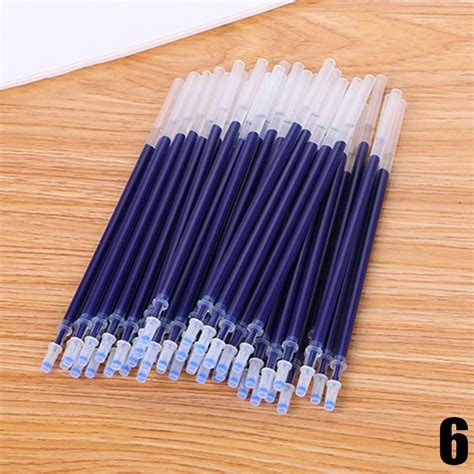 20 Pcs 0.5mm Ballpoint Pen Refills Gel Black Ink Refill Writing Pens 3 Colors