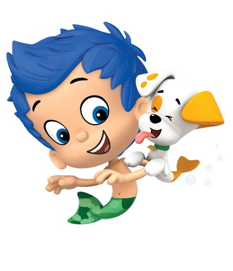 Download Bubble Guppies Gil y Puppy transparent PNG - StickPNG