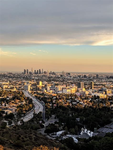 Sunset from Mulholland Drive Today : LosAngeles Los Angeles Travel, Los Angeles City, California ...