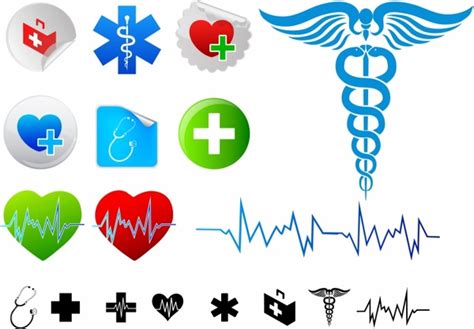 Medical icons Vectors graphic art designs in editable .ai .eps .svg format free and easy ...