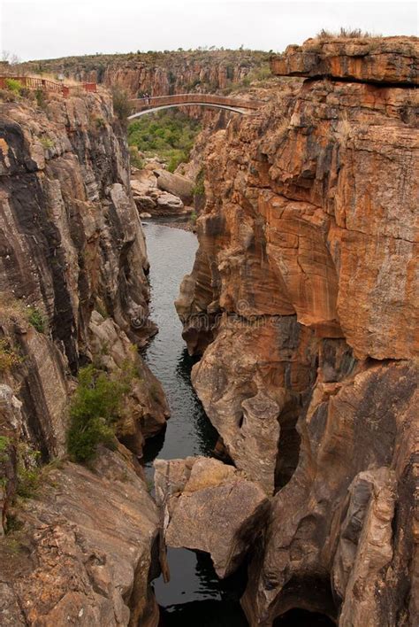 Bridge over ravine stock image. Image of mountain, passage - 52436289