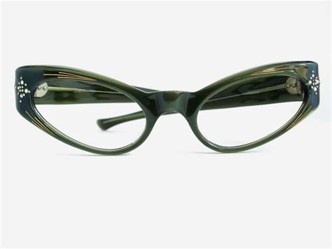 Vintage Eyeglasses Frames Eyewear Sunglasses 50S: Vintage Cat Eye Glasses