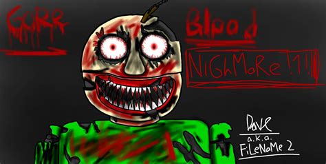 Nightmare Baldi Jumpscare | Baldi's Basics Amino