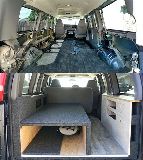 van life chevy express - Google Search in 2020 | Chevy express, Chevy van, Conversion van camping