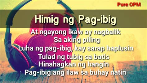 Himig ng Pag-ibig (lyrics) Asin | By Pure OPM