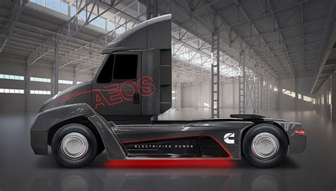 Cummins AEOS Electric Semi Truck Demonstrator Debuts