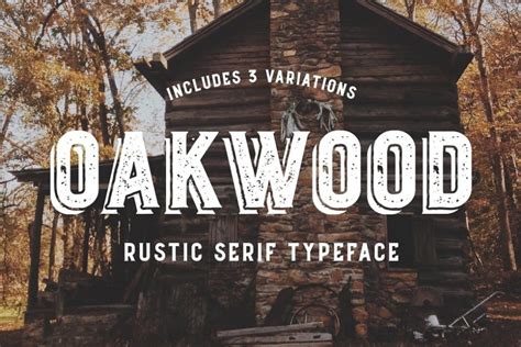 Rustic Fonts | 8 Best Woodsy, Vintage, & Country Style Typefaces ...