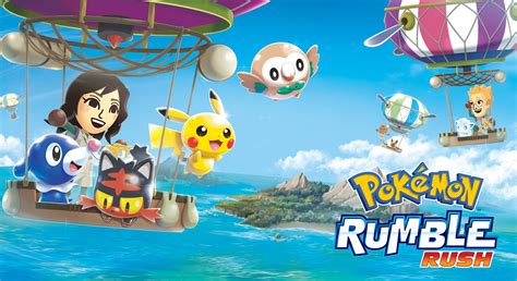 Pokemon Rumble Rush Key Art